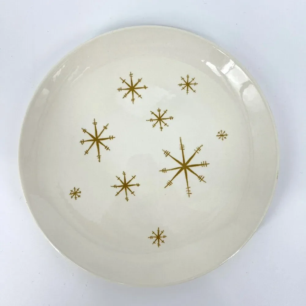 Mid Century Modern Star Glow Royal China Ironstone 10